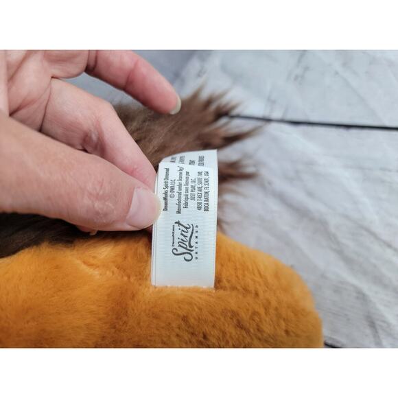 SPIRIT Plush Horse Large 20 Inch Brown Laying Stuffed Animal Dreamworks Show - Picture 4 of 8